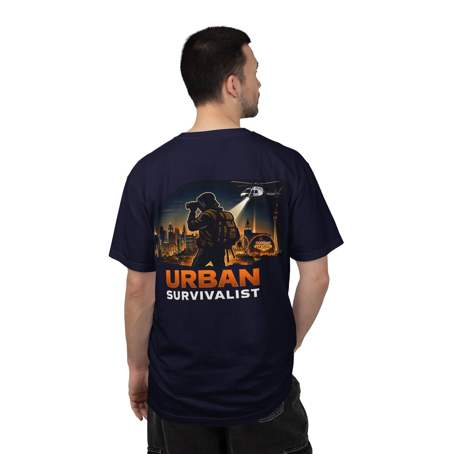 Urban Survivalist T-Shirt — "Prepare. Adapt. Survive." Graphic Tee for City Preppers