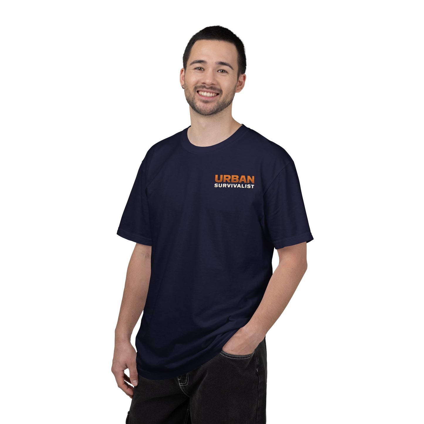 Urban Survivalist T-Shirt — Night City Rescue Graphic Tee