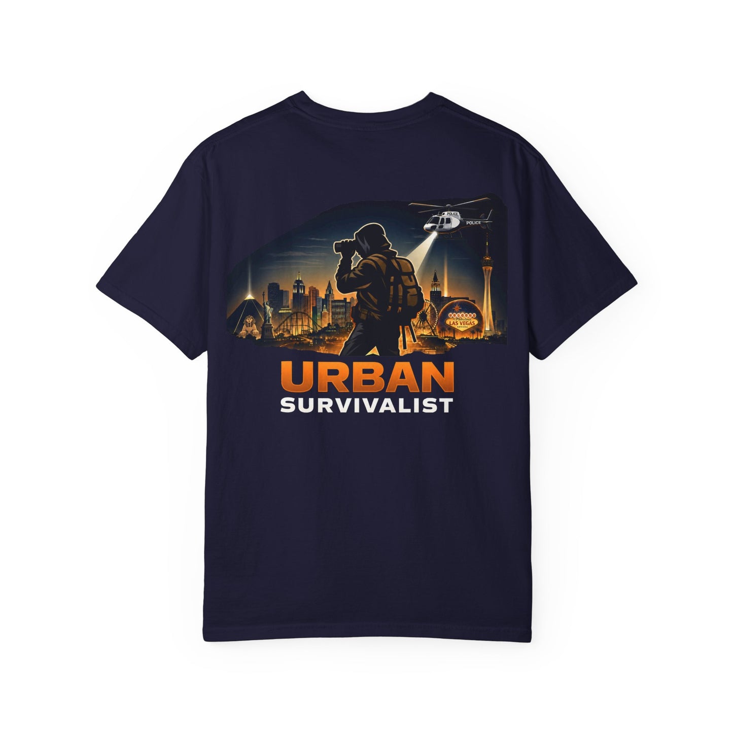 Urban Survivalist T-Shirt — "Prepare. Adapt. Survive." Graphic Tee for City Preppers